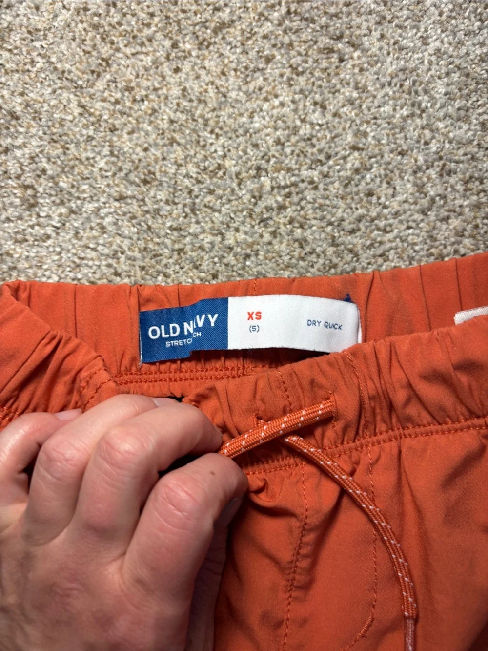 Lot of size 5 little boy shorts pull on casual drawstring Old Navy